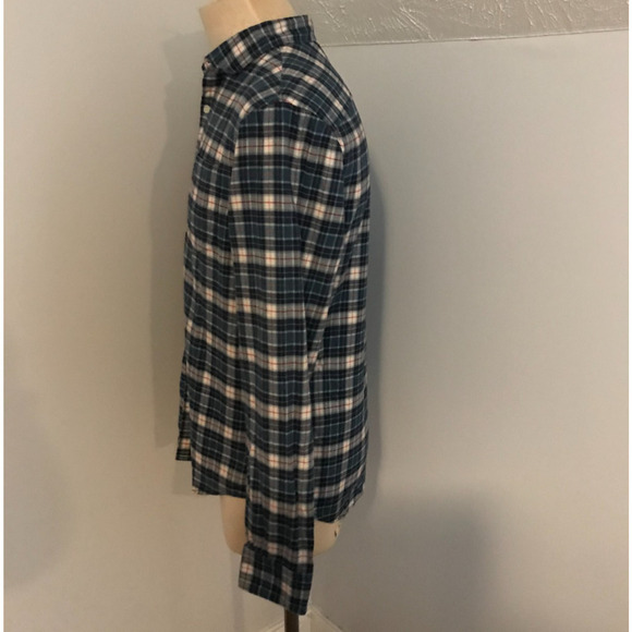 Original Penguin Men's Heritage Fit Blue Plaid Buttondown - Size is Missing - Picture 3 of 11